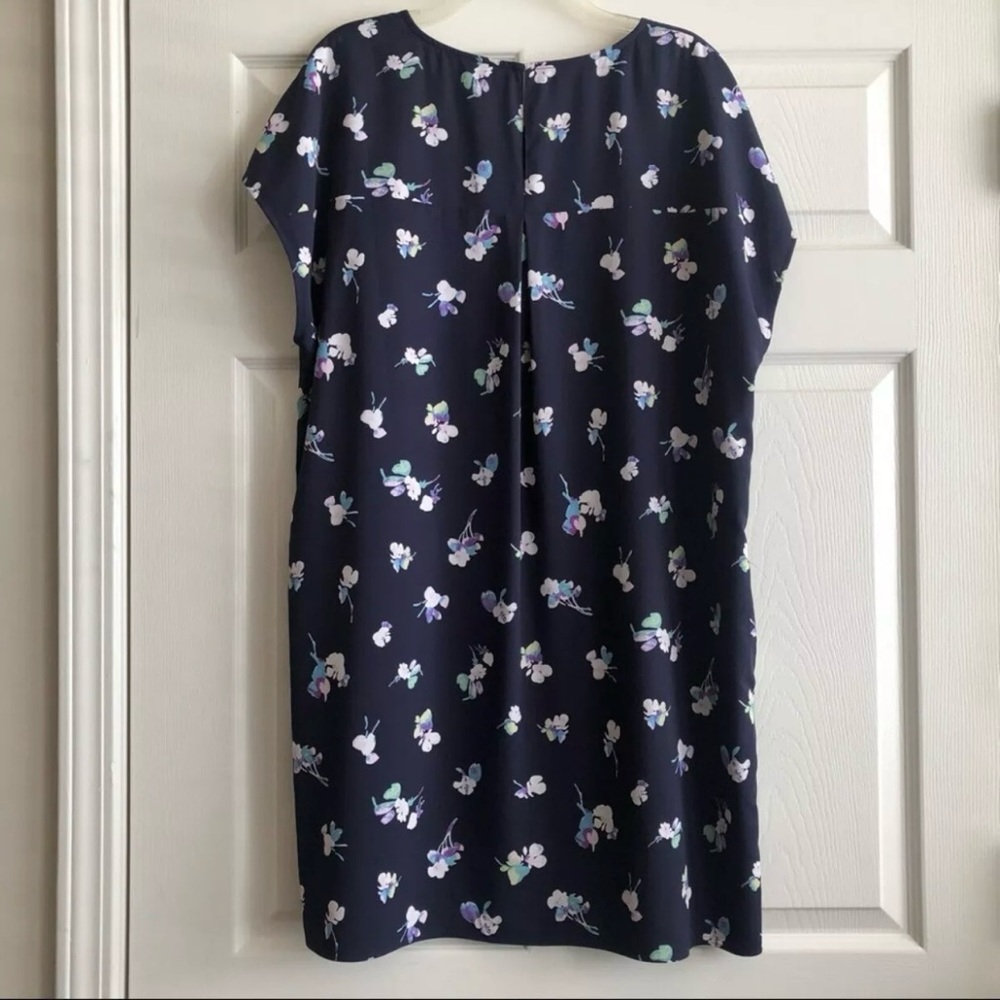 Caslon (Nordstrom) floral print shift dress spring summer sz XL - Picture 9 of 13